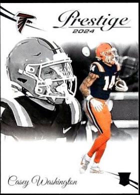 Casey Washington #301 Football Cards 2024 Panini Prestige