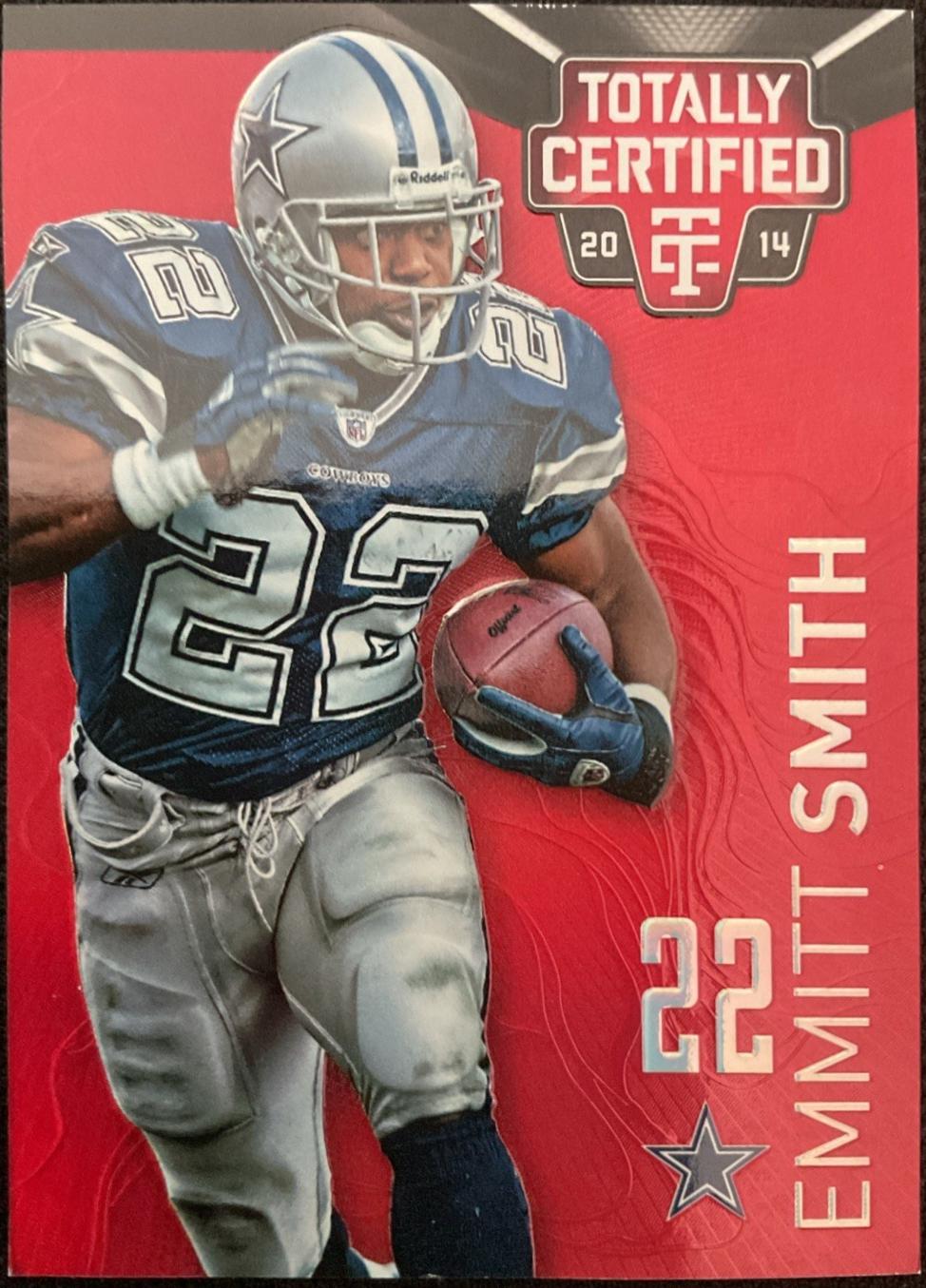 Emmitt Smith [Mirror Platinum Red] #100