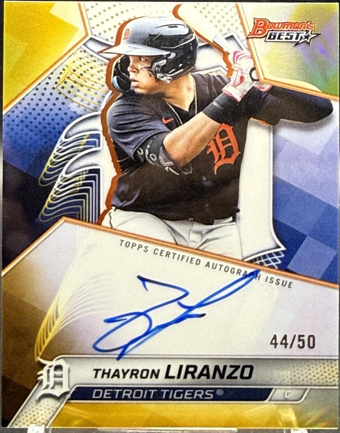 Thayron Liranzo [Gold Refractor] #B25-TL