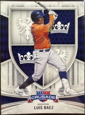 Luis Baez #3 Baseball Cards 2024 Panini Crusade