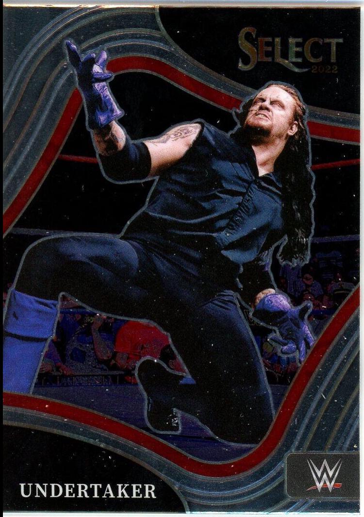 Undertaker #239 Wrestling Cards 2022 Panini Select WWE