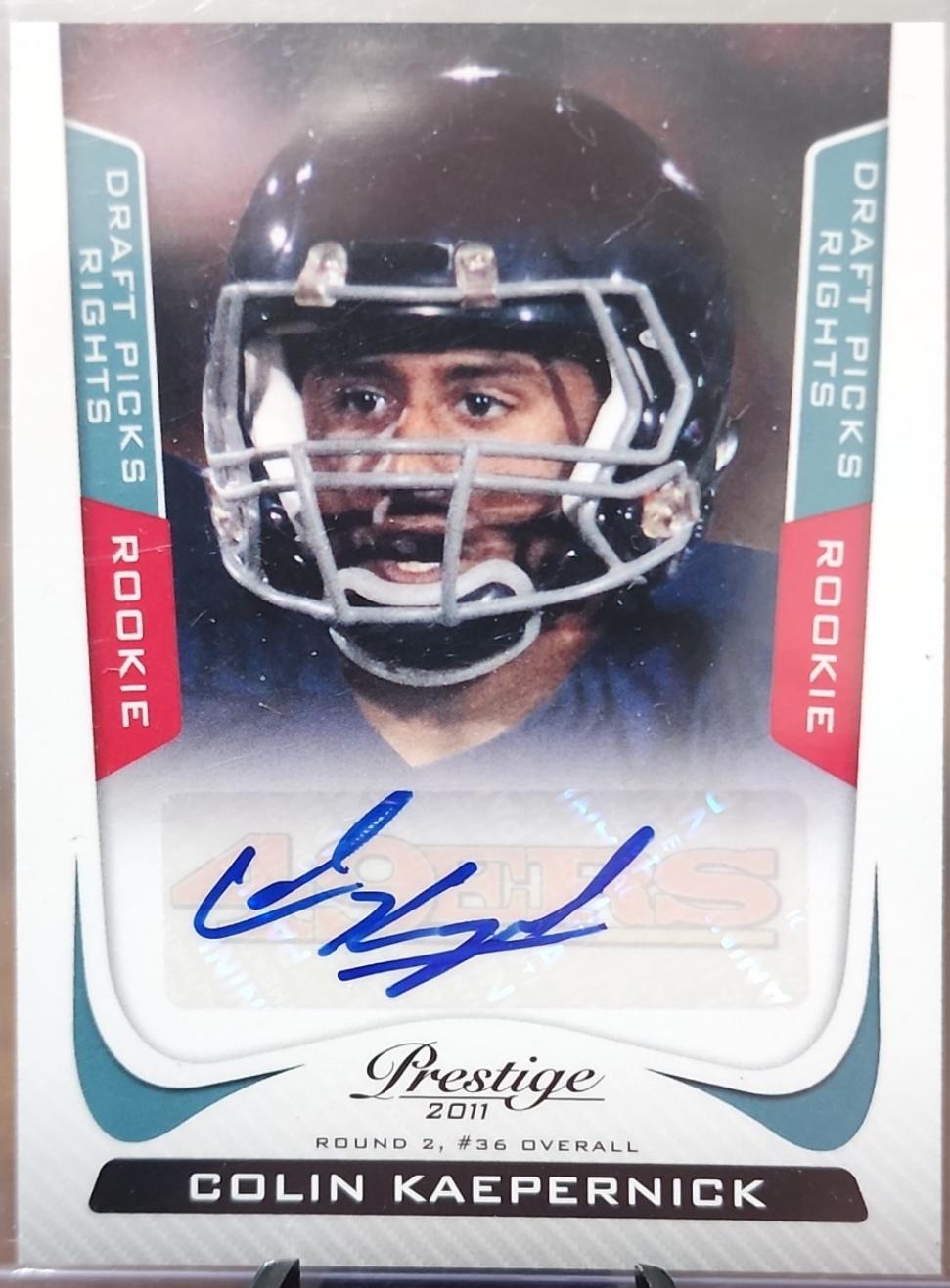 Colin Kaepernick [Draft Picks Rights Autograph] #220