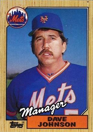 Dave Johnson #543 Baseball Cards 1987 Topps