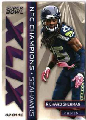 Richard Sherman #7 Football Cards 2015 Panini Certified