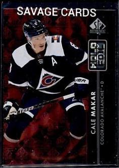 Cale Makar #HF-21 Hockey Cards 2023 SP Authentic Holofoil