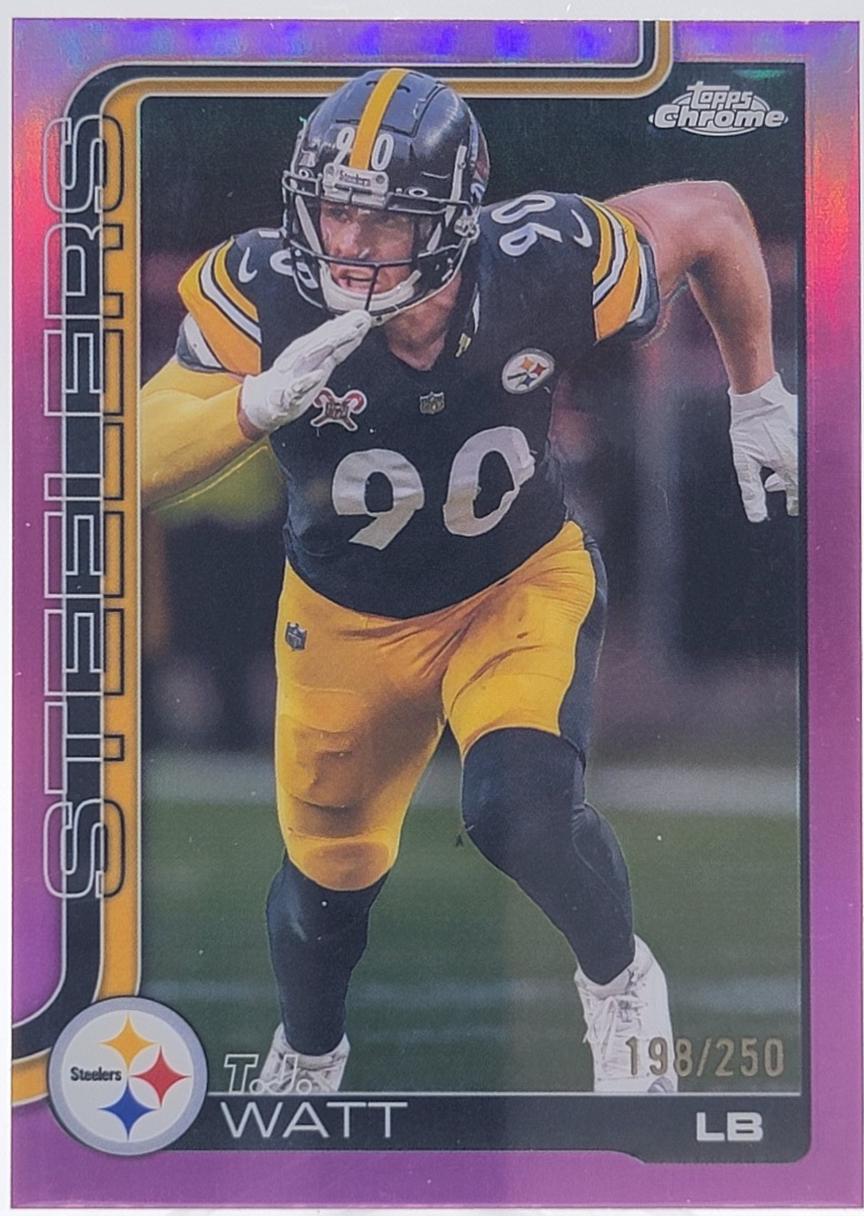 2025 T.J. Watt [Pink Refractor] #258