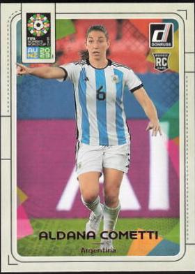 Aldana Cometti #1 Soccer Cards 2023 Donruss FIFA Women's World Cup