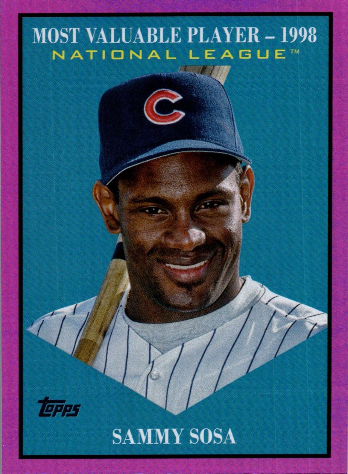 Sammy Sosa [Pink Foil] #MV-25