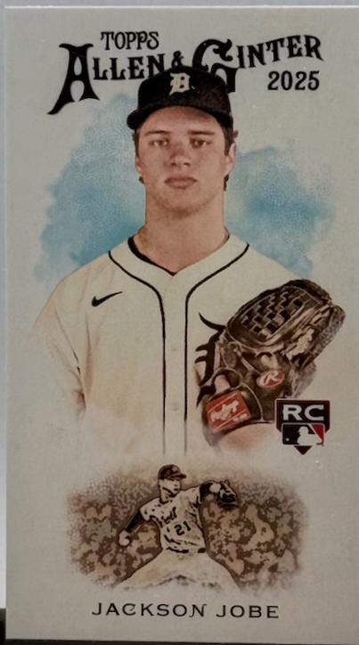 Jackson Jobe #N222-27 Prices | 2025 Topps Allen and Ginter 1889