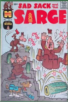 Sad Sack and the Sarge #65 (1967) Comic Books Sad Sack and the Sarge