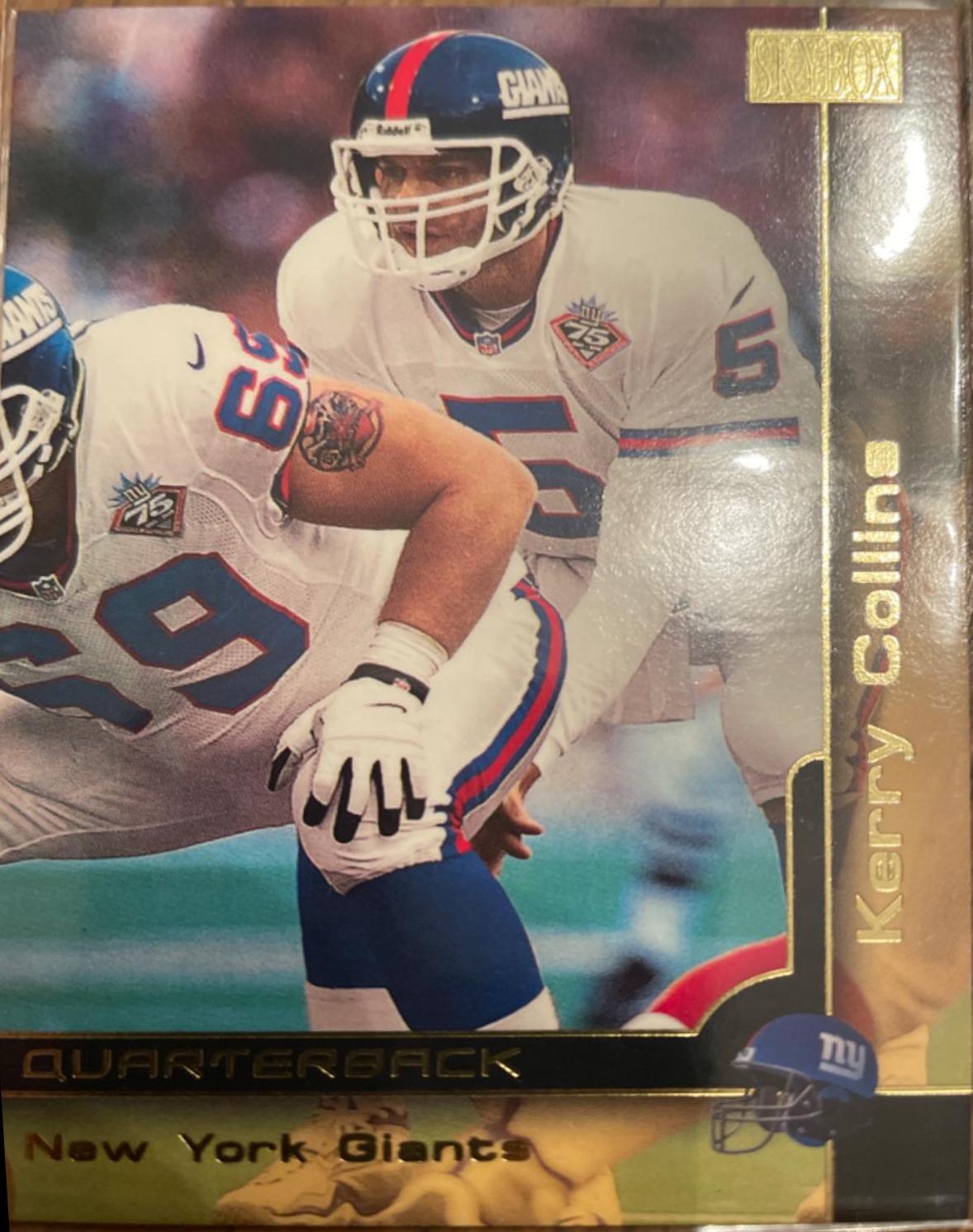 Kerry Collins #100 Football Cards 2000 Skybox