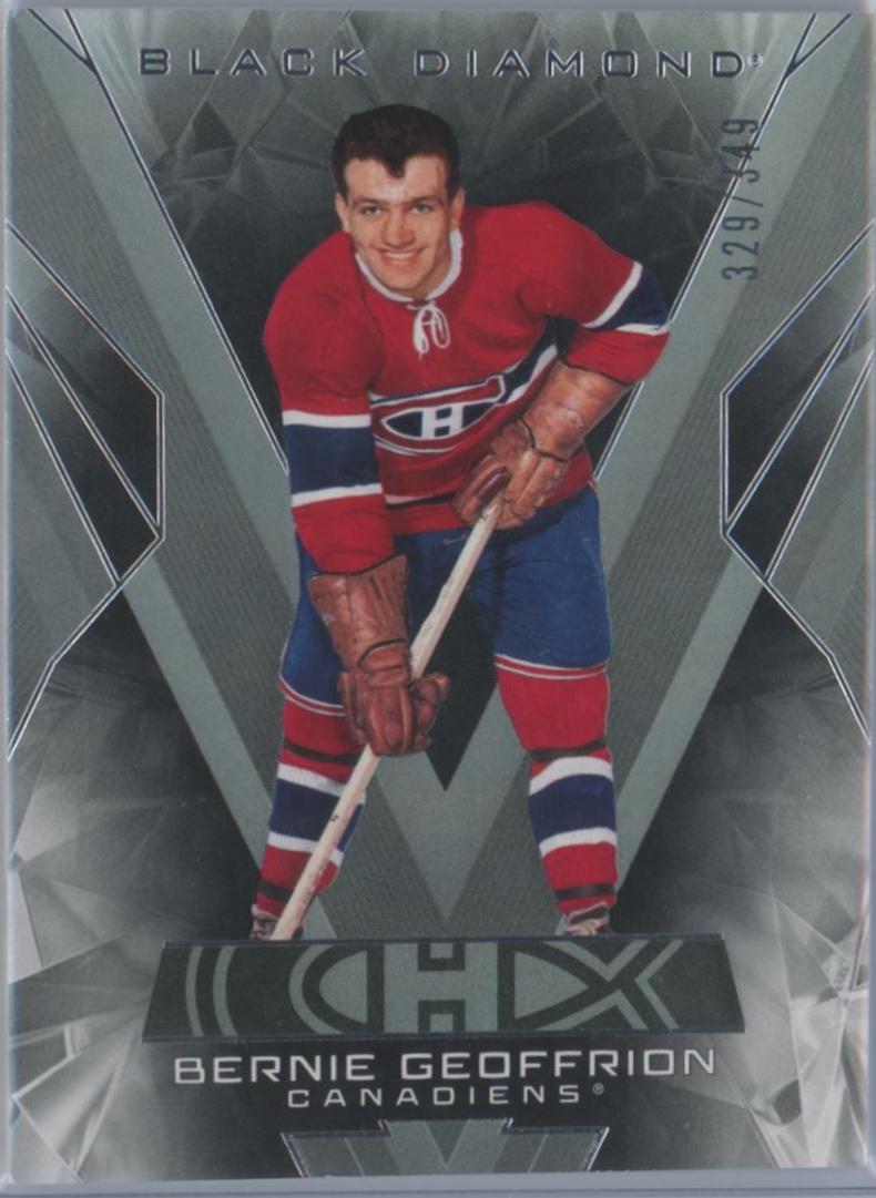 Bernie Geoffrion #BDB-BG 2025-26 Upper Deck Black Diamond Hockey