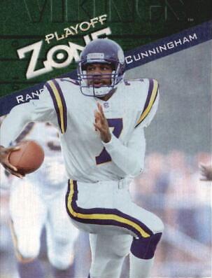 Randall Cunningham #9 Football Cards 1997 Playoff Zone