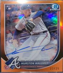 Hurston Waldrep [Orange Refractor] #CRA-HW Prices | 2025 Bowman