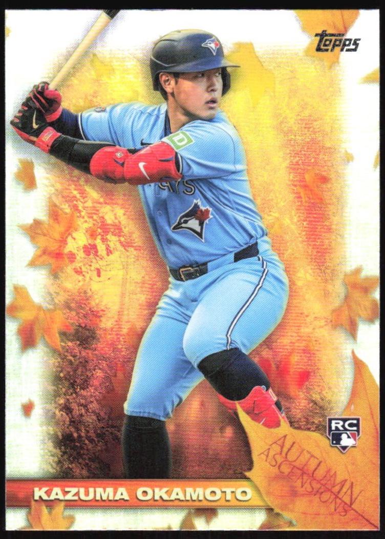 Kazuma Okamoto #AA-22 2026 Topps Update Autumn Ascensions Baseball