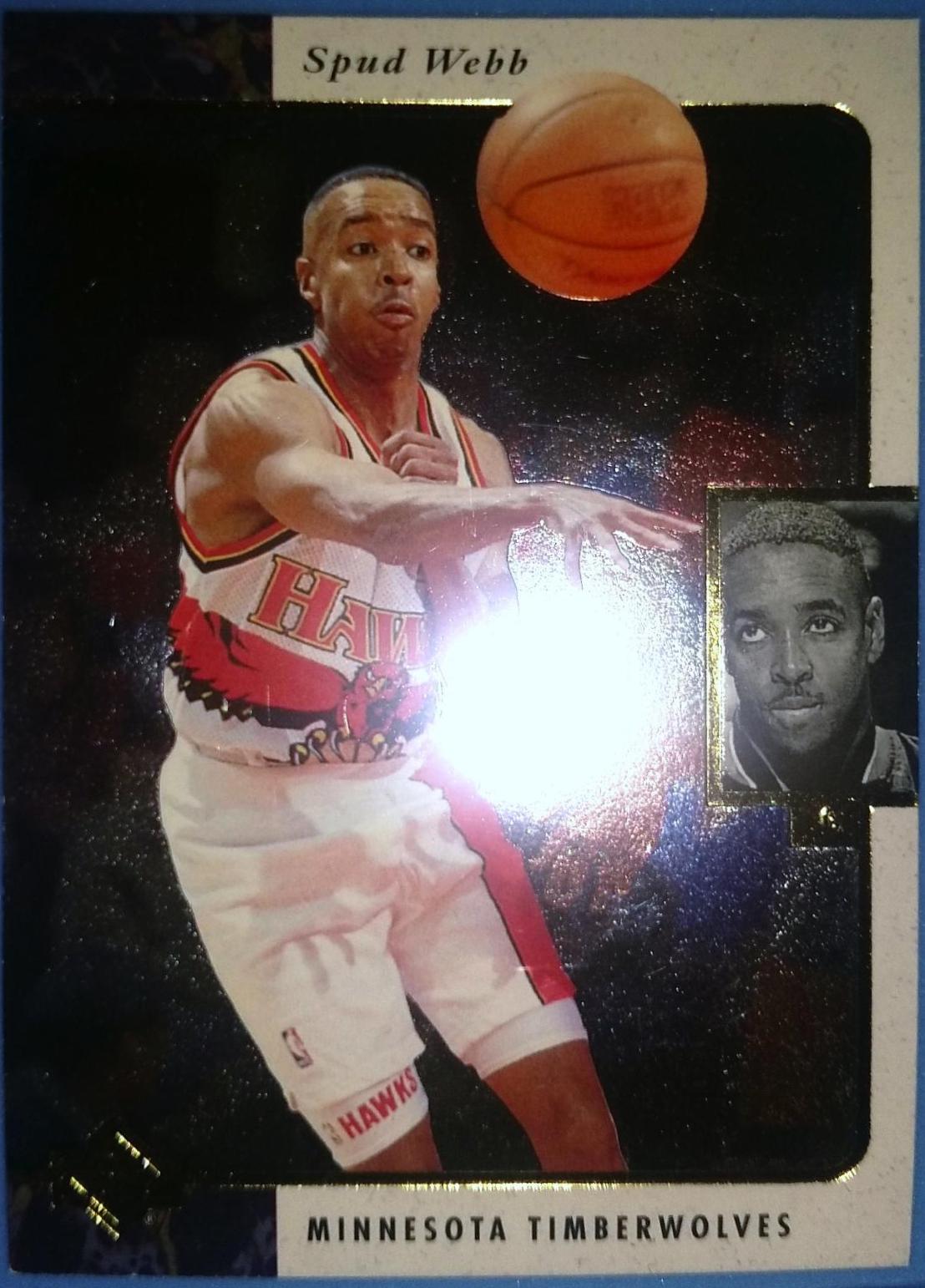 Spud Webb #5 Basketball Cards 1996 Upper Deck