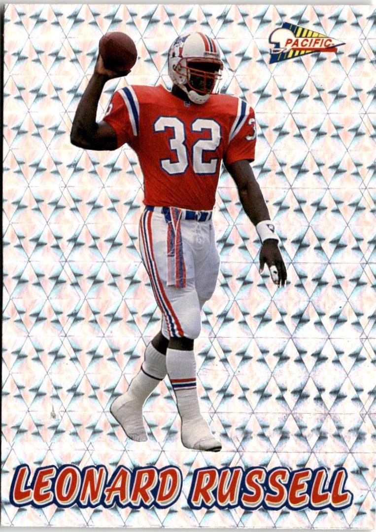 Leonard Russell #64 1993 Pacific Prisms Football