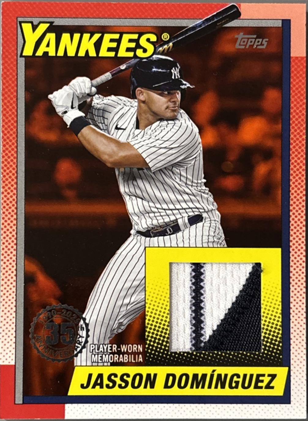Jasson Dominguez [Orange] #T90R-JD Prices | 2025 Topps 1990 Relic