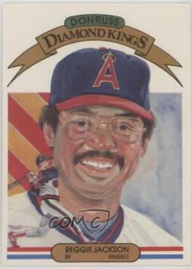 Reggie Jackson #3 Baseball Cards 1983 Donruss