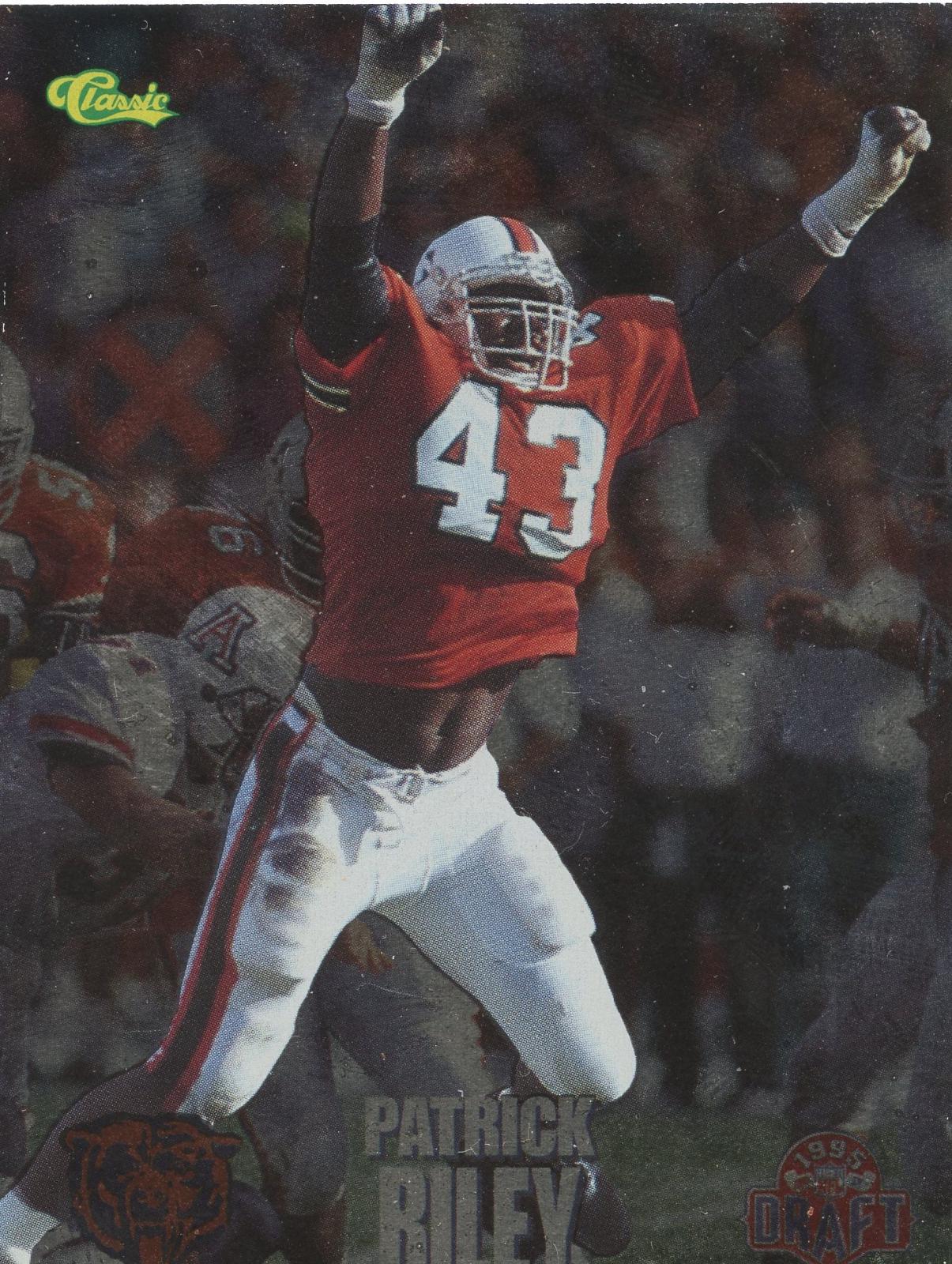 Patrick Riley #66 Football Cards 1995 Classic NFL Rookies