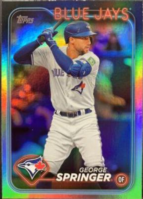 George Springer [Rainbow Foil] (2024 Topps)