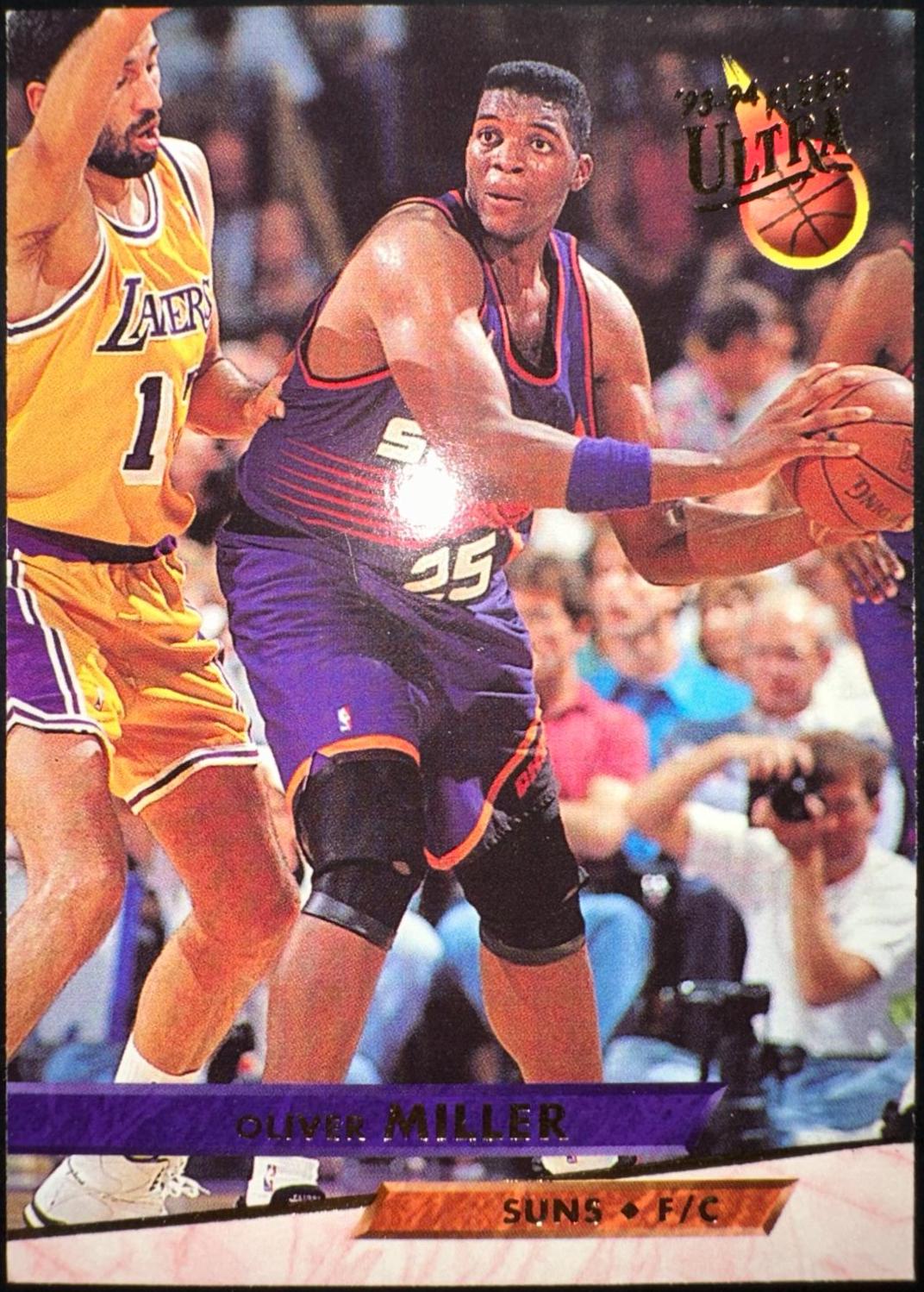 Oliver Miller #151 Basketball Cards 1993 Ultra