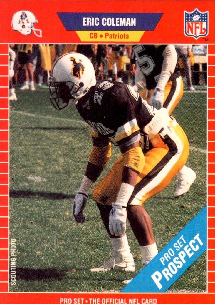 Eric Coleman #531 Football Cards 1989 Pro Set