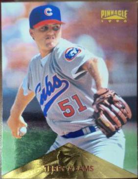 terry adams #389 Baseball Cards 1996 Pinnacle