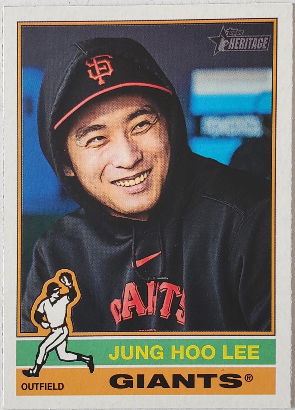 LEE☆FU Jung Hoo Lee [Image Variation] #112 Prices | 2025 Topps Heritage