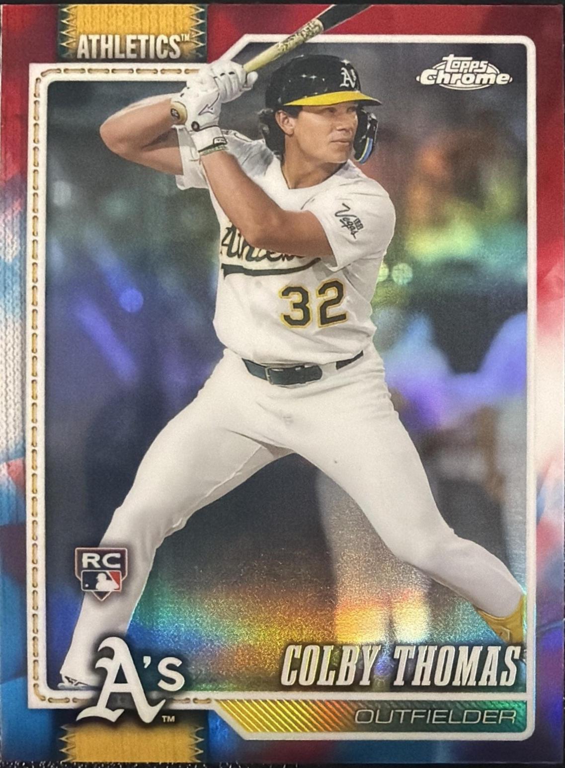 2026 Colby Thomas [Red White Blue Refractor] #147