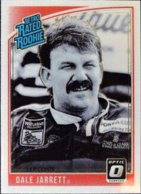 Dale Jarrett #9 Racing Cards 2019 Panini Donruss Nascar Optic