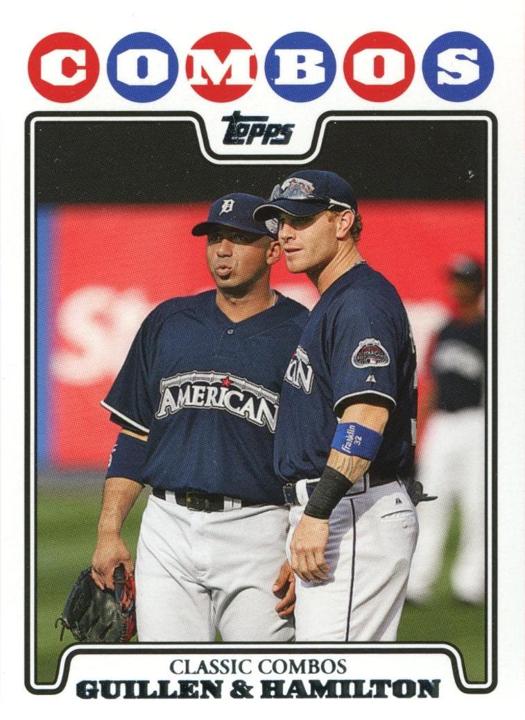 Carlos Guillen, Josh Hamilton #UH106 Baseball Cards 2008 Topps Update & Highlights