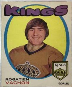 Roggie Vachon #156 Hockey Cards 1971 O-Pee-Chee