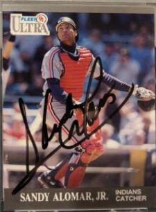 Sandy Alomar Jr. #105 Baseball Cards 1991 Ultra