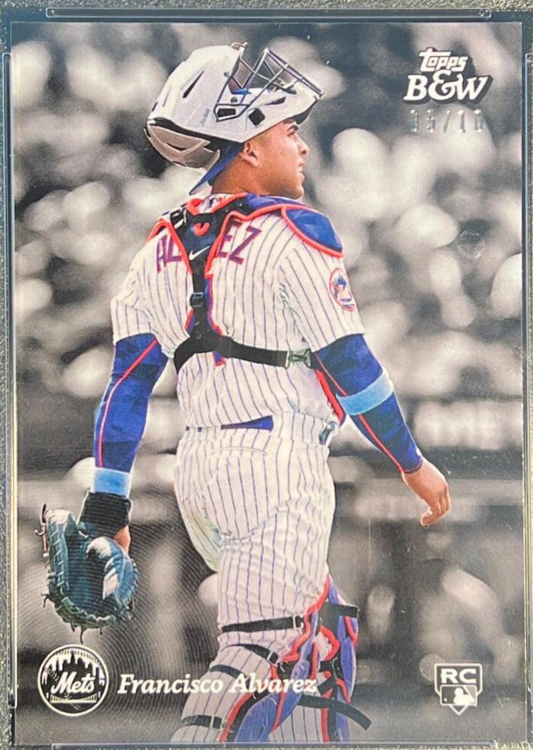 Francisco Alvarez #68 2023 Topps Black & White Baseball