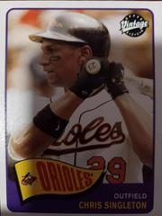 Chris Singleton #129 Baseball Cards 2003 Upper Deck Vintage Prices
