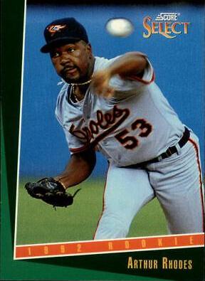 Arthur Rhodes #300 Baseball Cards 1993 Score Select