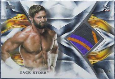 Zack Ryder #UR-ZR Wrestling Cards 2019 Topps WWE Undisputed Relic