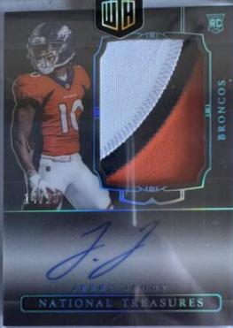 Jerry Jeudy [Patch Autograph Midnight] #163