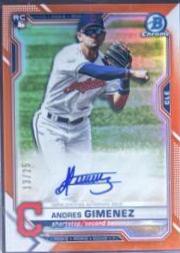 Andres Gimenez [Orange Refractor] #RA-AG
