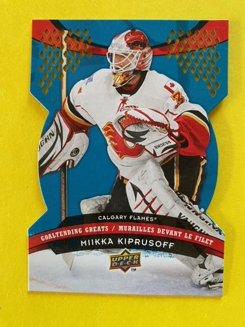 Miikka Kiprusoff #GG3 Hockey Cards 2009 Upper Deck McDonald's Goaltending Greats