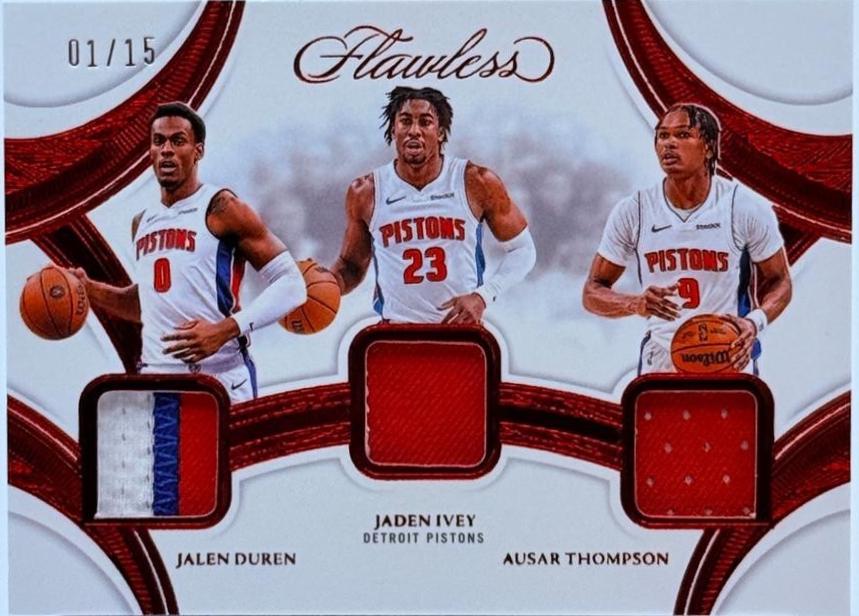 Jalen Duren / Ausar Thompson / Jaden Ivey [Ruby] #8