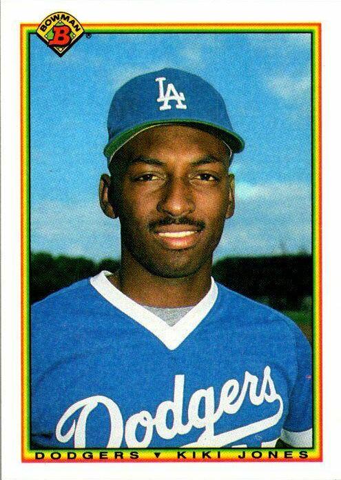 Kiki Jones #86 Baseball Cards 1990 Bowman