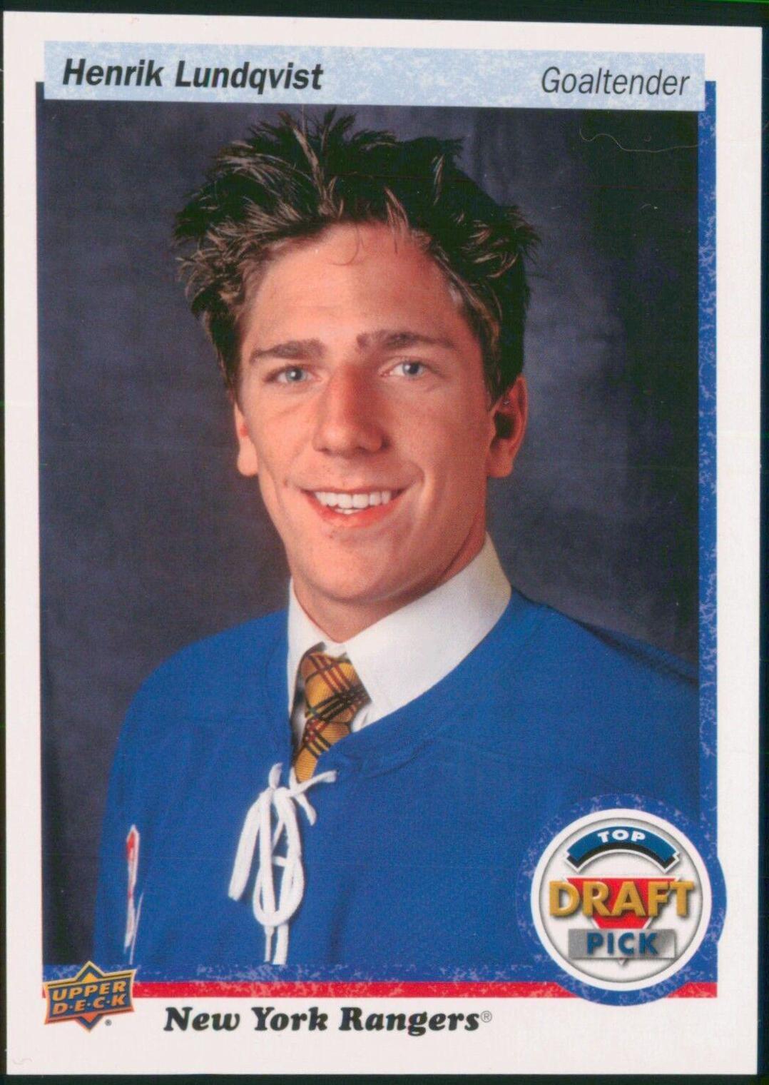 Henrik Lundqvist #DRAFT-45 Hockey Cards 2017 Upper Deck Top Draft Pick