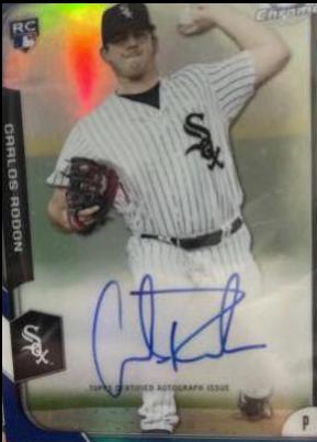 Carlos Rodon [Blue Refractor] #CR