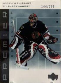 Jocelyn Thibault #12 Hockey Cards 2002 Upper Deck Premier Collection