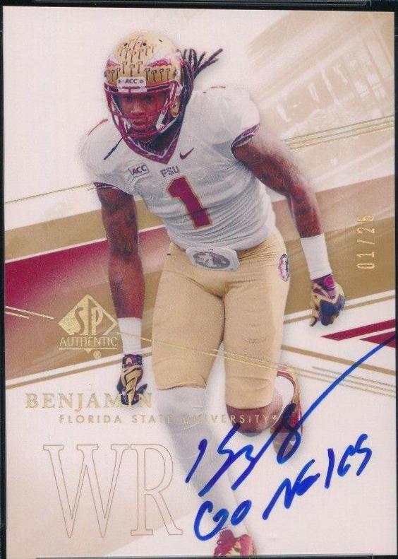 Kelvin Benjamin [Inscribed Autograph] #19