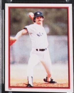 Ron Guidry #102 Baseball Cards 1983 O Pee Chee Stickers