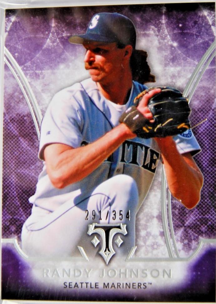 Randy Johnson #52 2015 Topps Triple Threads Baseball