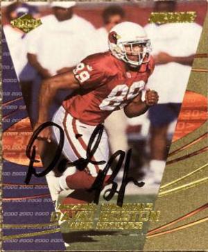 David Boston #1 Football Cards 2000 Collector's Edge Supreme